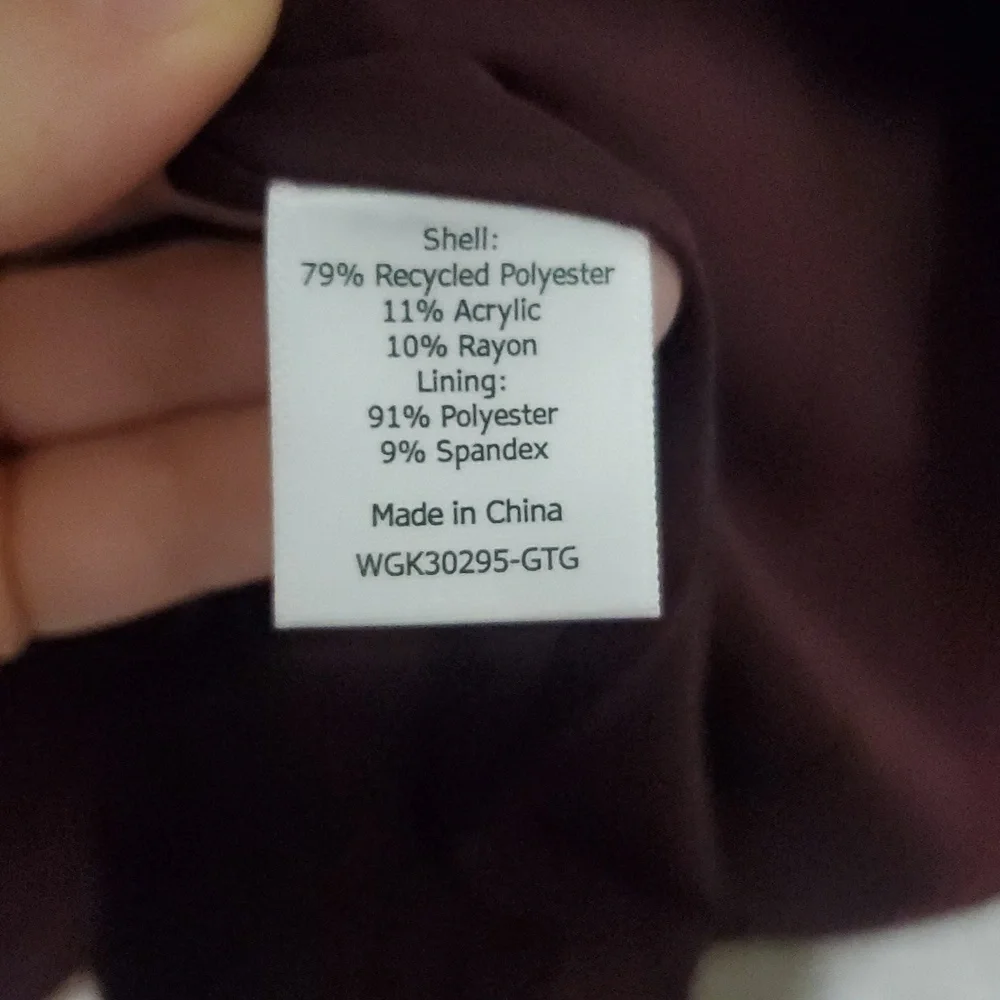 41 Hawthorn Women's Cassandra Moto Coat Belted Coat NWT - Picture 7 of 7